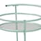 Baxton Studio Newell MidCentury Modern Mint Green Finished Metal 2Tier Kitchen Cart 213-12480-ZORO - alternate 2